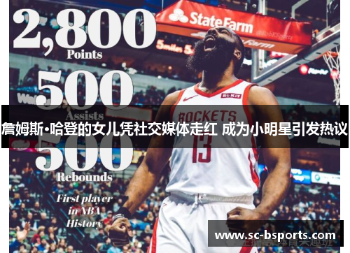 詹姆斯·哈登的女儿凭社交媒体走红 成为小明星引发热议